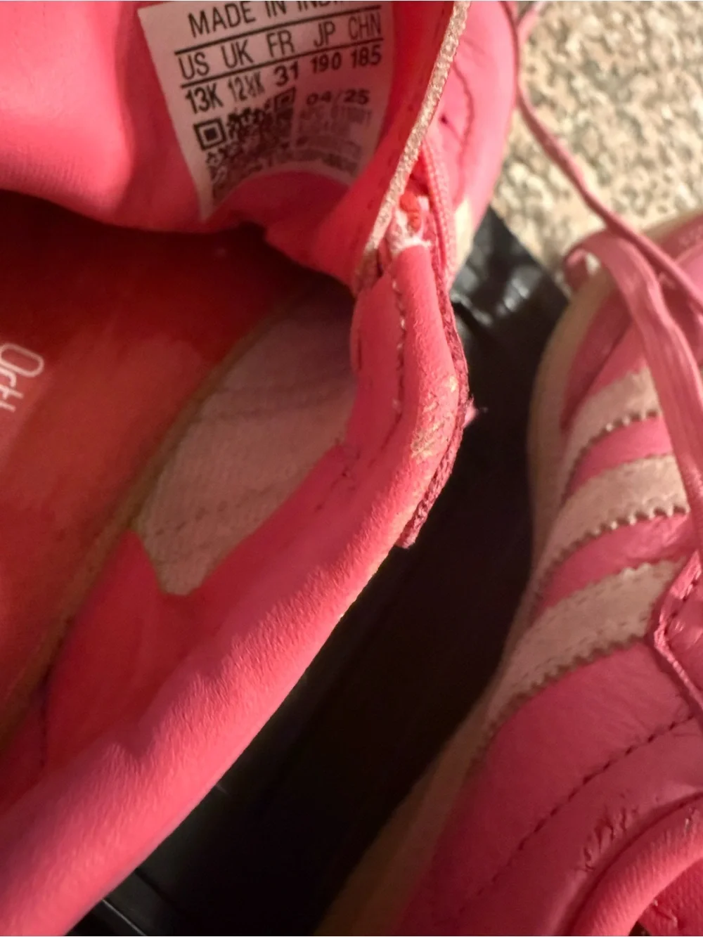 adidas vibrant pink
